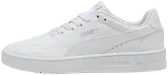 Puma naisten tennari Court Lally - White-White-Cool Light Gray - 1