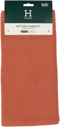 House keittiöpyyhe Esse waffle 2 kpl terracotta - 2