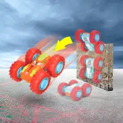 Dickie Toys Monster Flippy kitka-auto, 10 cm, useita erilaisia, myydään yksittäin - 10