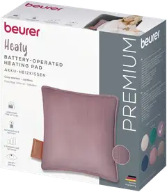 Beurer HK77 Heaty akkukäyttöinen lämpötyyny, liila - 4