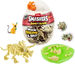 Smashers yllätyslelu Dino Island Nano Egg Series 1, erilaisia - 1