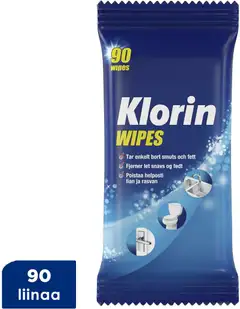 Klorin puhdistusliinat valkaisuaineella 90 kpl - 3