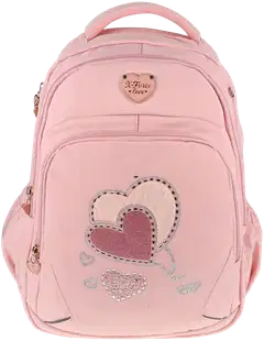 X-Force reppu heart X-268 pinkki - 1