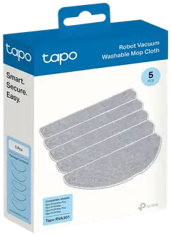 TP-Link Tapo RVA301 robottipölynimurin pestävä moppi, 5 kpl - 2