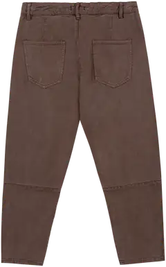 House naisten tvillihousut Mom fit SS24WW033 - MAJOR BROWN - 2