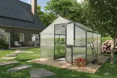 Kreative Gartentechnik kasvihuone Nelke III 9,59 m2 antrasiitinharmaa - 3