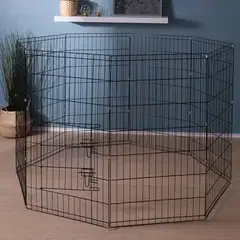 Trekker pentuaitaus 6-paneelia S 61x61 cm musta - 4