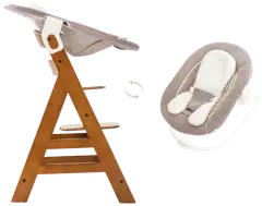 Hauck sitteri ja syöttötuolin istuin Alpha beige - 13