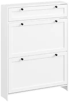 SoBuy kenkäkaappi valkoinen FSR207-W - 1