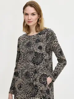 Nanso Huvi naisten tunika - BEIGE - 3