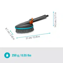 GARDENA Käsikäyttöinen pesuharja M Cleansystem, pehmeä - 2