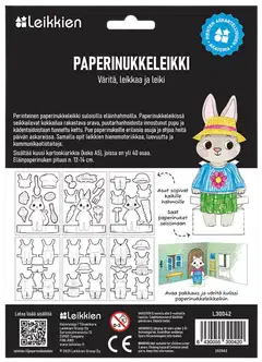 Leikkien paperinukkeleikki - 2