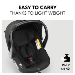 Hauck turvaistuin + telakka Drive N Care Set 40-87 cm musta - 11