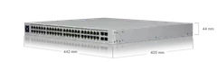 Ubiquiti 48-porttinen gigabit PoE -kytkin Layer 3 -ominaisuuksilla USW-PRO-48-POE - 8