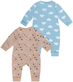 Ciraf vauvojen pyjama Tähti & Pilvi 2-pack - blue stars - 2
