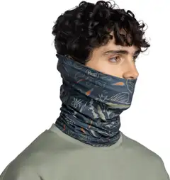 Buff tuubihuivi Coolnet UV Largemouth Navy - 3