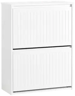 SoBuy kenkäkaappi valkoinen FSR165-K-W - 1
