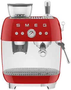 Smeg espressokeitin myllyllä punainen EGF03RDEU - 1
