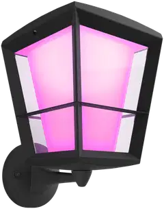 Philips Hue Econic -seinävalaisin ulkokäyttöön 15W 2000-6500K 1140LM säädettävä musta - 1