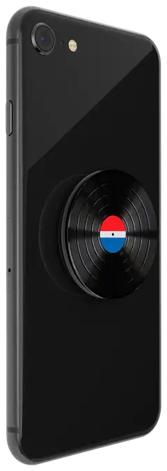 Popsockets puhelinpidike PopGrip Backspin Aluminum 45RPM - 4