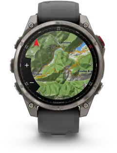 Garmin älykello Fenix 8 pro – 47 mm, amoled, sapphire, titaani – grafiitinharmaa/musta - 4