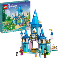 LEGO® Disney 43206 Tuhkimon ja prinssi Uljaan linna - 1