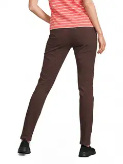 House naisten stretch-housut 222H262908 - brown - 3