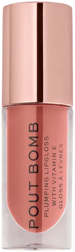 Makeup Revolution Pout Bomb Plumping Gloss Kiss huulikiilto 4,5ml - 1