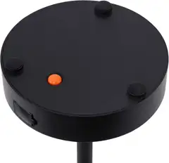 Heat Terde ladattava pöytävalaisin 39 cm  ulos musta  USB lataus 3-portainen himmennys kosketuskytkin - 3