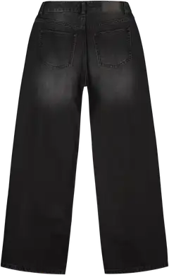 WKLY. naisten farkut wide leg 222W280352 - black denim - 2