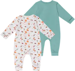 Ciraf vauvojen pyjama Repolainen 2-pack - green fox aop - 2