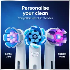 Oral-B iO6 White sähköhammasharja + matkakotelo + hammasharjateline + lisävaihtoharja - 5