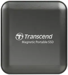 Transcend ESD420C Ulkoinen SSD kiintolevy magneetilla, 1TB, USB Type-C, Harmaa - 1