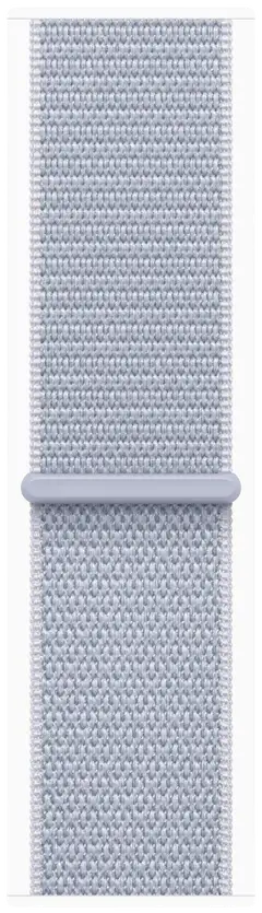 Apple Watch Series 10 GPS 46mm hopeinen alumiinikotelo,  Blue Cloud Sport Loop ranneke - MWWN3QN/A - 3