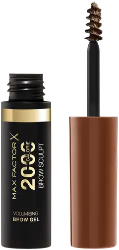 Max Factor 2000 Calorie Volumizing Brow Gel nestemäinen kulmaväri 4,5 ml - Brown - 1