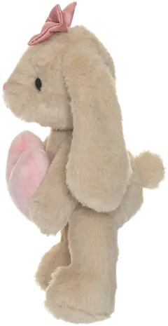 Pupu sydämellä beige 20 cm - 2