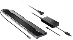 J5 Create USB-C 3 näytön telakka 100w virtalähteellä - 1