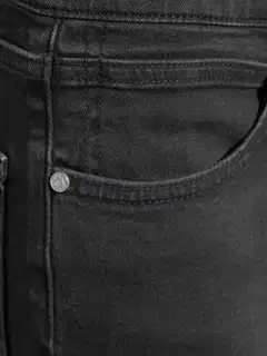 WKLY. naisten flare leg -farkut, matala istuvuus, koristeelliset läppätakataskut 222W282680 - Black denim - 5