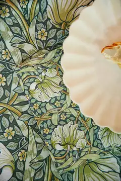 William Morris Pöytäliina Pimpernel vihreä145x250cm - 2