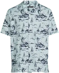 House miesten kesäpaita 194H152616, PatternLab - Pastel colorway - 2