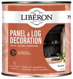 Liberon paneeli- ja hirsisuoja 750 ml Black - 1