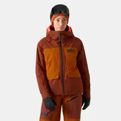 Helly Hansen naisten laskettelutakki Emiko Insulated 66155 - Iron Oxide - 3