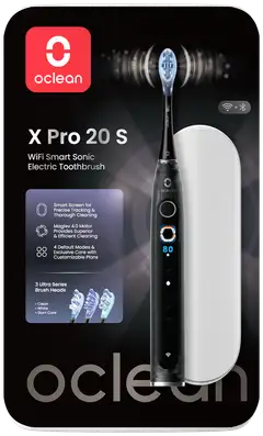 Oclean sähköhammasharja X Pro 20 Set musta C01000744 - 7