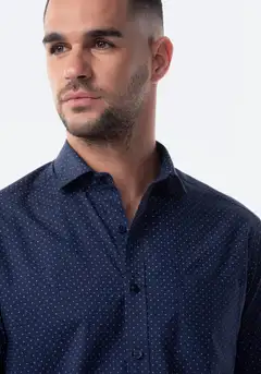 TEX miesten kauluspaita I274808 - Navy - 5