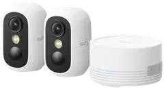 eufy eufyCam C35 valvontakamera ulkokäyttöön, kahden kameran paketti - 1