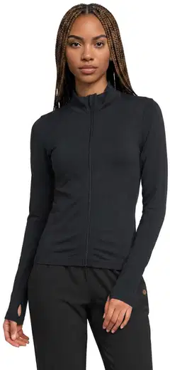 Danskin naisten saumaton treenitakki DPA2603 - black - 1