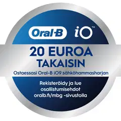 Oral-B iO9 -Sähköhammasharja Lunar Gold, 2 vaihtoharjaa, lataava matkakotelo - 7