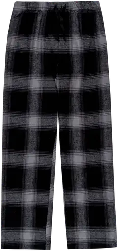 House lasten flanellihousut 232H382530 - BLACK - 1