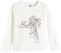 TEX lasten t-paita unicorn I287714 - WHITE 1 - 3