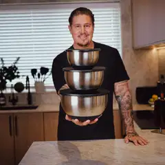 Tomi Björck sekoituskulhosarja ja kannet, 3 osaa: 1L, 2L + 4L - 7